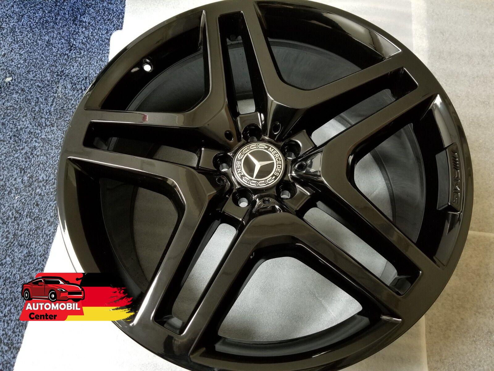 Roues Mercedes AMG 21" d'origine, jantes noires GL550 GL350 GL63 GLS450 – Image 2