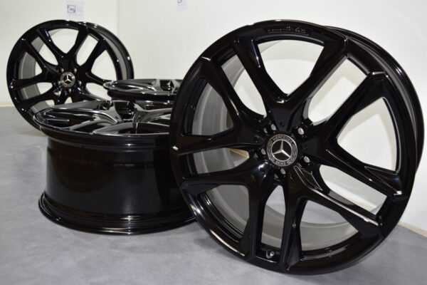 Jantes noires d'origine d'usine Mercedes AMG GLE43 GLE53 GLE450 GLE350 21 pouces