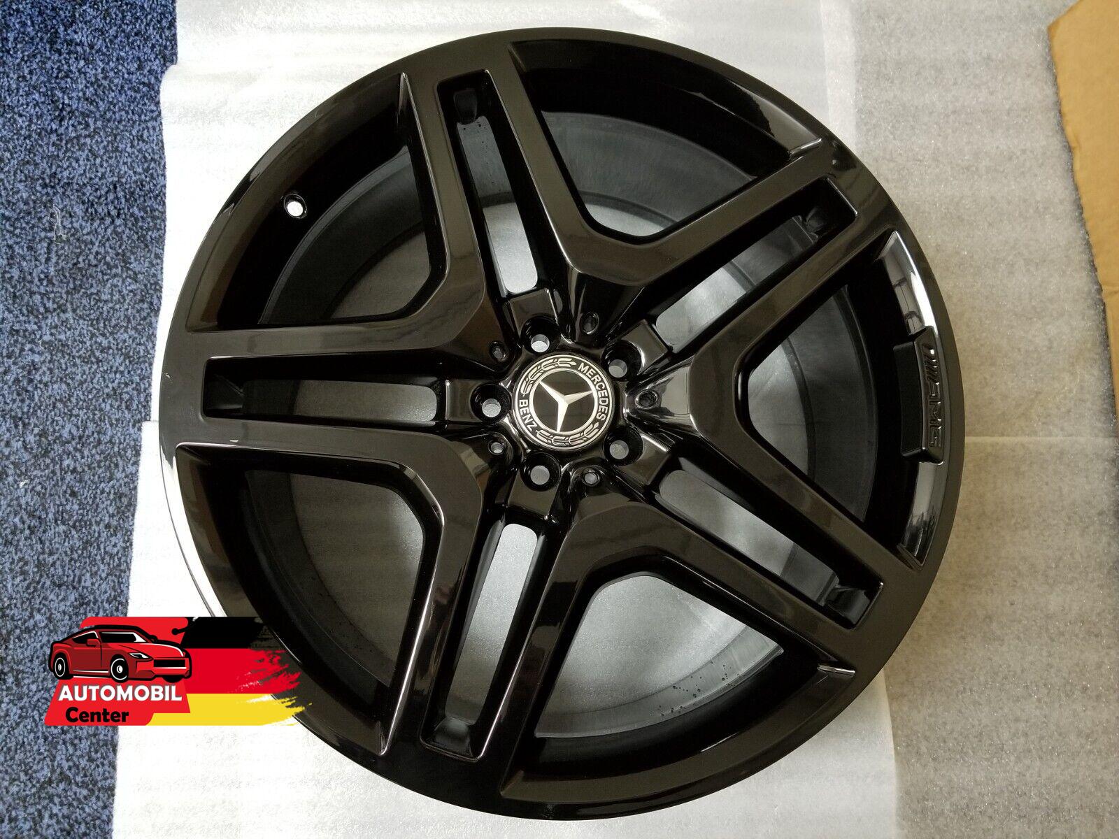 Roues Mercedes AMG 21" d'origine, jantes noires GL550 GL350 GL63 GLS450 – Image 7