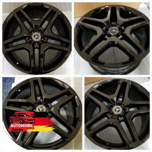 Roues Mercedes AMG 21" d'origine, jantes noires GL550 GL350 GL63 GLS450