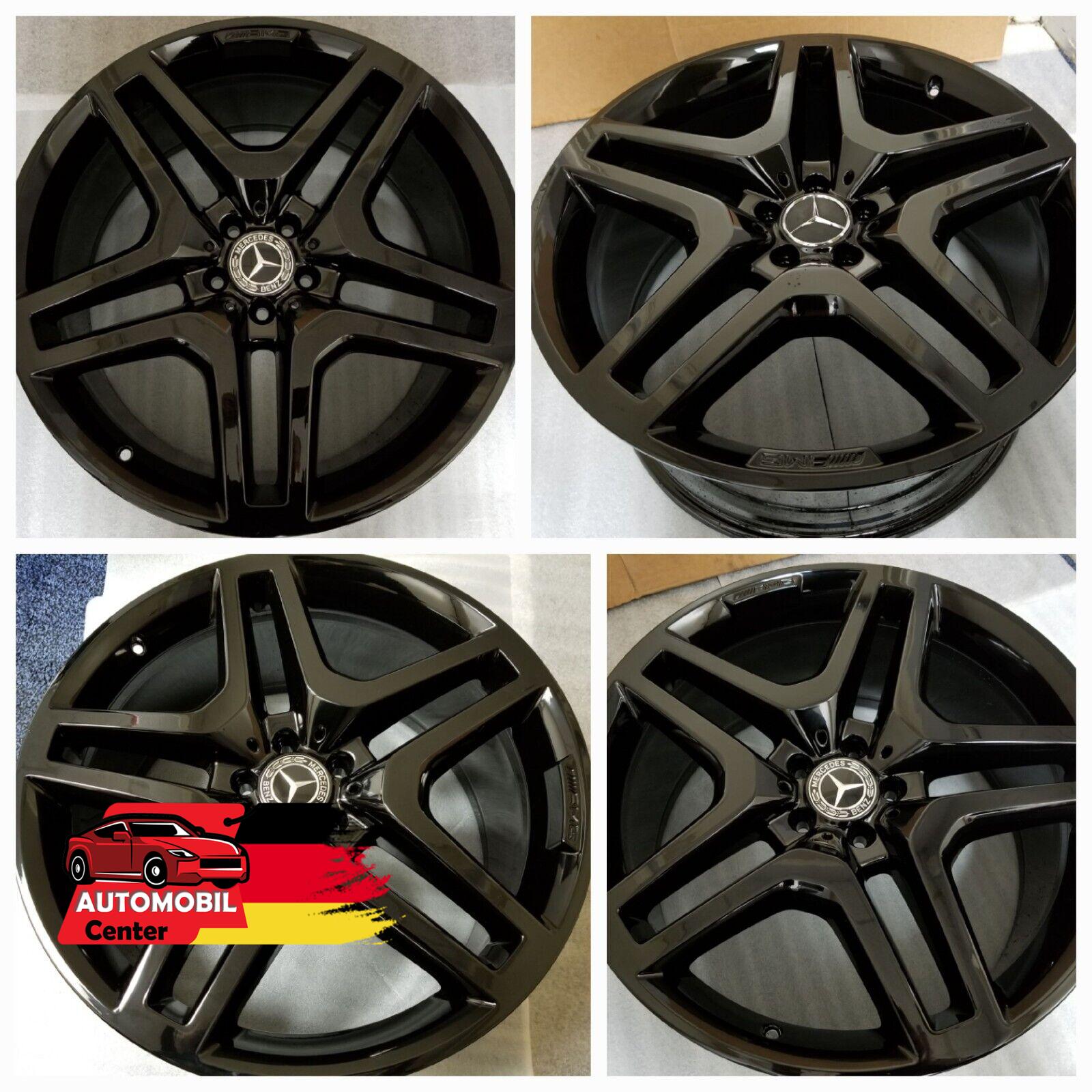 Roues Mercedes AMG 21" d'origine, jantes noires GL550 GL350 GL63 GLS450
